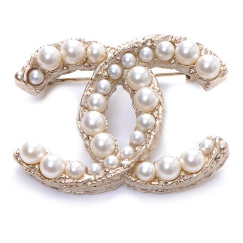 chanel pearl brooch|chanel brooch cheap.